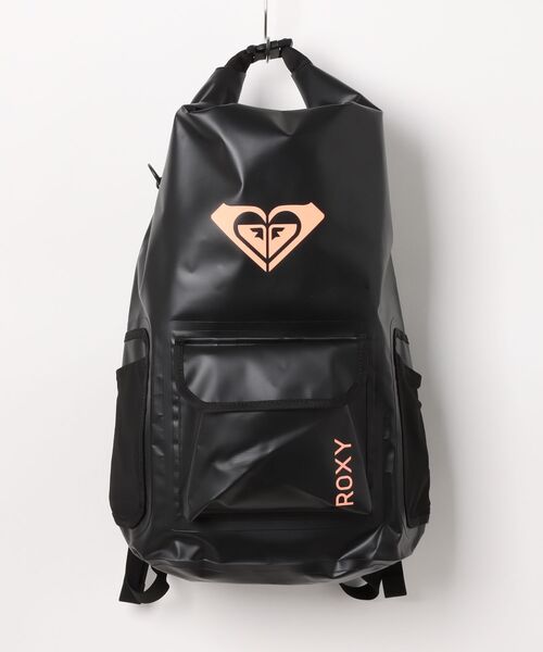 ROXY(ロキシー)の「NEED IT/ロキシーワンポイントブランドロゴロールバッグ(バックパック/リュック・レディース・グレー/ブラック・FREE)」の7枚目の写真