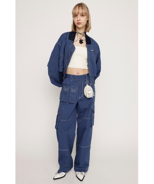 SLY（スライ）の「FLOWER CHARM CHOKER フラワー チャーム チョーカー（ネックレス・レディース・ブラック/シルバー・FREE）」の8枚目の写真