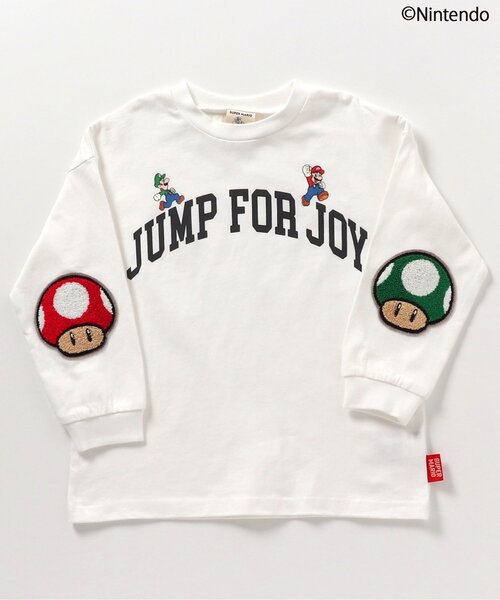 BREEZE（ブリーズ）の「スーパーマリオ ロゴグラフィックTシャツ