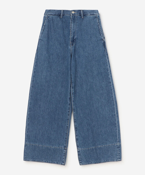 ORCIVAL（オーシバル）の「ORCIVAL | ワイドデニムパンツ WOMEN（デニムパンツ・レディース・ブルー系その他・2/1）」の2枚目の写真