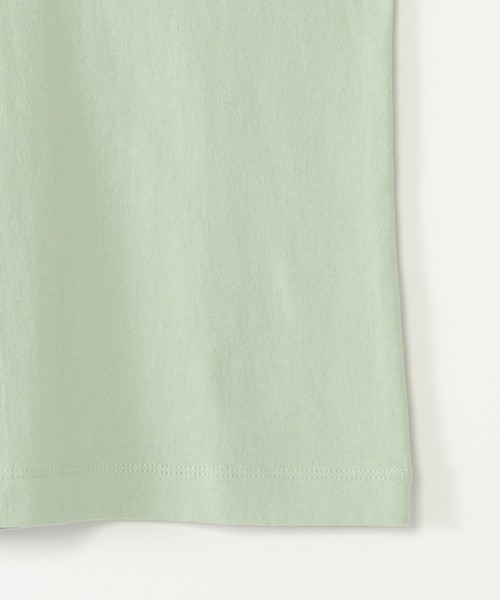 ikka（イッカ）の「袖ギンガムレースアップTシャツ（120~160cm）（Tシャツ/カットソー・キッズ・オフホワイト/ミント・120/130/140/150/160）」の7枚目の写真