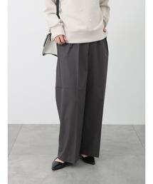 Te chichi TERRASSE | 【セットアップ可】タックワイドパンツ(その他パンツ)
