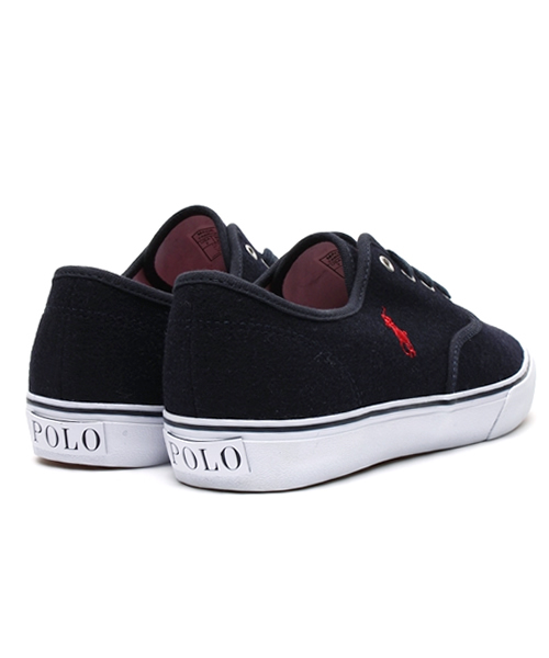 POLO RALPH LAUREN(ポロ ラルフ ローレン)の「レディース ジュニア ラルフローレン ウール スニーカー POLO CARVER WOOL Jr 998884/998885(スニーカー・レディース・グレー/ネイビー・26cm/25cm/24cm/23cm)」の11枚目の写真