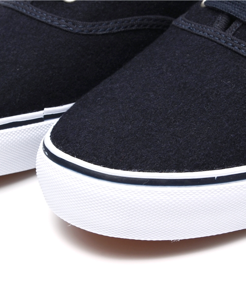 POLO RALPH LAUREN(ポロ ラルフ ローレン)の「レディース ジュニア ラルフローレン ウール スニーカー POLO CARVER WOOL Jr 998884/998885(スニーカー・レディース・グレー/ネイビー・26cm/25cm/24cm/23cm)」の12枚目の写真