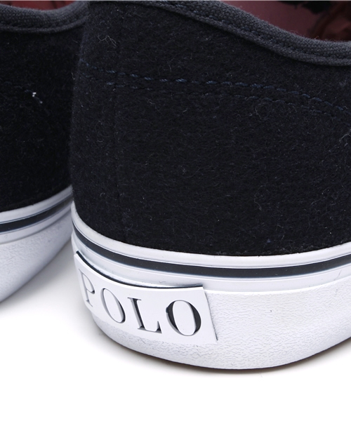 POLO RALPH LAUREN(ポロ ラルフ ローレン)の「レディース ジュニア ラルフローレン ウール スニーカー POLO CARVER WOOL Jr 998884/998885(スニーカー・レディース・グレー/ネイビー・26cm/25cm/24cm/23cm)」の6枚目の写真