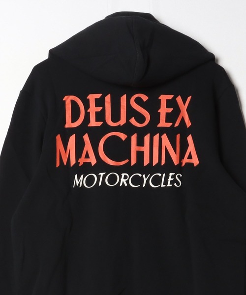 DEUS EX MACHINA(デウスエクスマキナ)の「CHINCHILLA HOODIE(パーカー・メンズ・グレー/ブラック・MEDIUM/LARGE)」の5枚目の写真