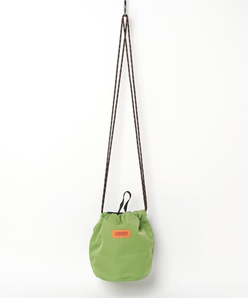 UNIVERSAL OVERALL（ユニバーサルオーバーオール）の「UNIVERSAL OVERALL / カラーザイルナイロンポーチ / UVO-023ASR（ショルダーバッグ・レディース・ライトブルー/ブラック/チャコールグレー/ネイビー/オレンジ/ベージュ/ホワイト/ライトグリーン・ONESIZE）」の14枚目の写真