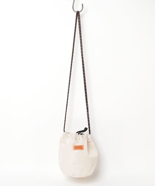 UNIVERSAL OVERALL（ユニバーサルオーバーオール）の「UNIVERSAL OVERALL / カラーザイルナイロンポーチ / UVO-023ASR（ショルダーバッグ・レディース・ライトブルー/ブラック/チャコールグレー/ネイビー/オレンジ/ベージュ/ホワイト/ライトグリーン・ONESIZE）」の16枚目の写真