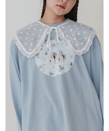 merry jenny | bigレーシーフリル付け襟(付け襟)