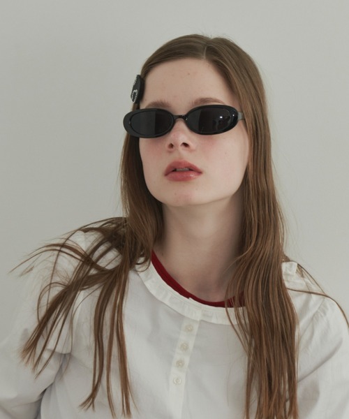 GIUNON（ジウノン）の「round sunglasses / ラウンドサングラス（サングラス・レディース・ブラウン/ブラック・FREE）」の7枚目の写真