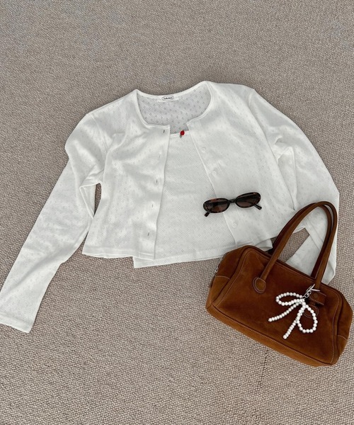 GIUNON（ジウノン）の「round sunglasses / ラウンドサングラス（サングラス・レディース・ブラウン/ブラック・FREE）」の18枚目の写真