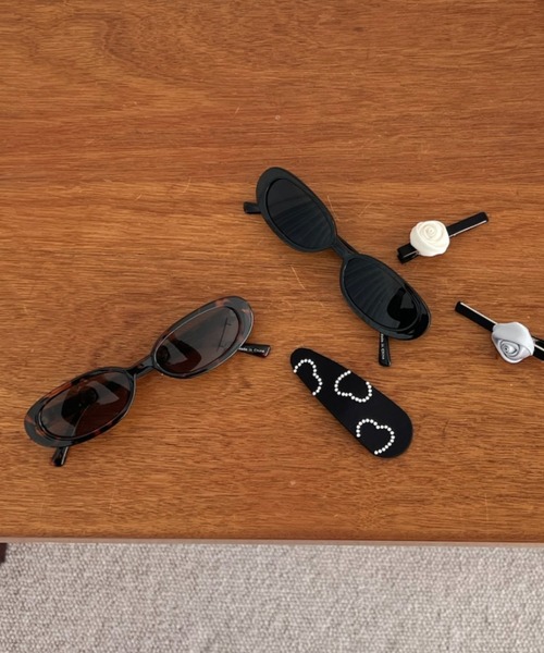 GIUNON（ジウノン）の「round sunglasses / ラウンドサングラス（サングラス・レディース・ブラウン/ブラック・FREE）」の13枚目の写真