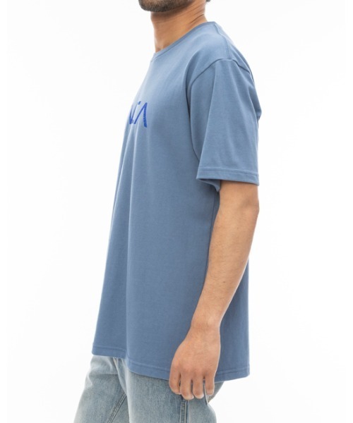 RVCA(ルーカ)の「RVCA メンズ BIG RVCA VITAGE RED STITCH TEE Tシャツ 【2024年春夏モデル】/ルーカ半袖ワンポイントロゴTシャツ(Tシャツ/カットソー・メンズ・オフホワイト/ヘザーグレー/ブルー/ブラック/グリーン系その他/エンジ・LARGE/MEDIUM/SMALL)」の17枚目の写真