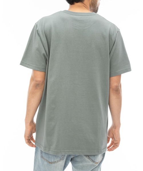 RVCA(ルーカ)の「RVCA メンズ BIG RVCA VITAGE RED STITCH TEE Tシャツ 【2024年春夏モデル】/ルーカ半袖ワンポイントロゴTシャツ(Tシャツ/カットソー・メンズ・オフホワイト/ヘザーグレー/ブルー/ブラック/グリーン系その他/エンジ・LARGE/MEDIUM/SMALL)」の16枚目の写真