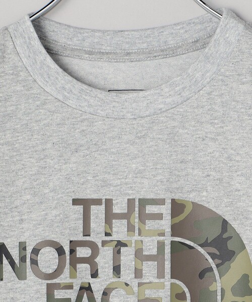 THE NORTH FACE（ザノースフェイス）の「限定展開 THE NORTH FACE/ノースフェイス KIDS S/SCAMO LOGO TEE / ショートスリーブカモロゴティー / NTJ32359（Tシャツ/カットソー・キッズ・ブラック/グレー/ホワイト・120/130/140/150）」の5枚目の写真