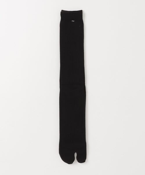 MARCOMONDE(マルコモンド)の「MARCOMONDE(マルコモンド)basic cotton ribbed tabi socks 27(ソックス/靴下・レディース・ホワイト/グレー/ブラック・F)」の2枚目の写真