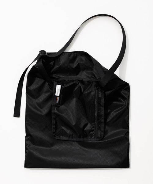 HIGHTIDE（ハイタイド）の「トートバッグ サコッシュ StitchandSew ステッチアンドソー ウルトラライトフラットトート ショルダーバッグ A4対応（トートバッグ・メンズ・ブラック・FREE）」の5枚目の写真