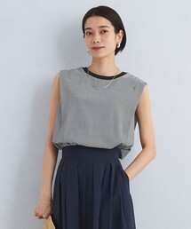green label relaxing | ショルダー タック ノースリーブ プルオーバー(Tシャツ/カットソー)