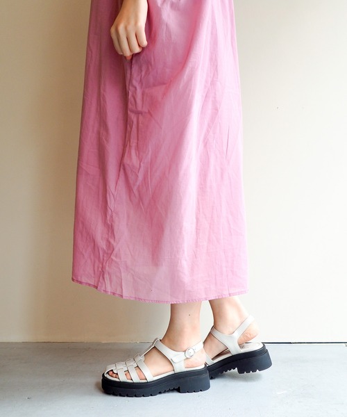 byあしながおじさん（バイアシナガオジサン）の「グルカサンダル　8740193（サンダル・レディース・ブラック/ライトブルー/アイボリー/ベージュ・LL/L/M/S）」の17枚目の写真