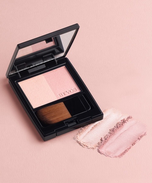 ETVOS（エトヴォス）の「ミネラルプレストチーク（チーク・レディース・#カッパーピンク/#シアーライラック/#ティーベージュ/#アーバンシェード/#シェリーコーラル/#ミュートペール・FREE）」の6枚目の写真