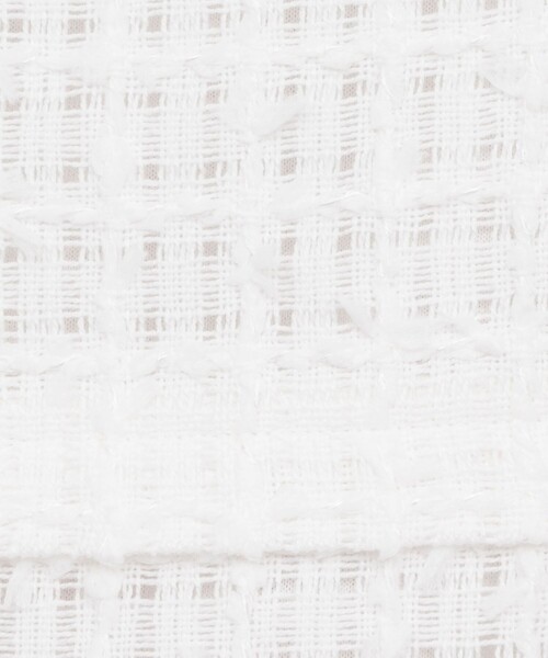 NOLLEY’S（ノーリーズ）の「BISHU JAPANチェックツィード2WAYキャミソール（シャツ/ブラウス・レディース・オフホワイト・38）」の17枚目の写真