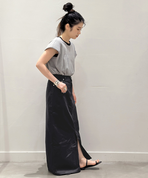AP STUDIO（エーピーストゥディオ）の「ハイカウントスカート（スカート・レディース・ブラック・40/38/36/34）」の18枚目の写真