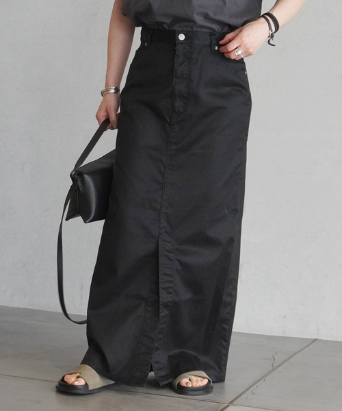 AP STUDIO（エーピーストゥディオ）の「ハイカウントスカート（スカート・レディース・ブラック・40/38/36/34）」の15枚目の写真