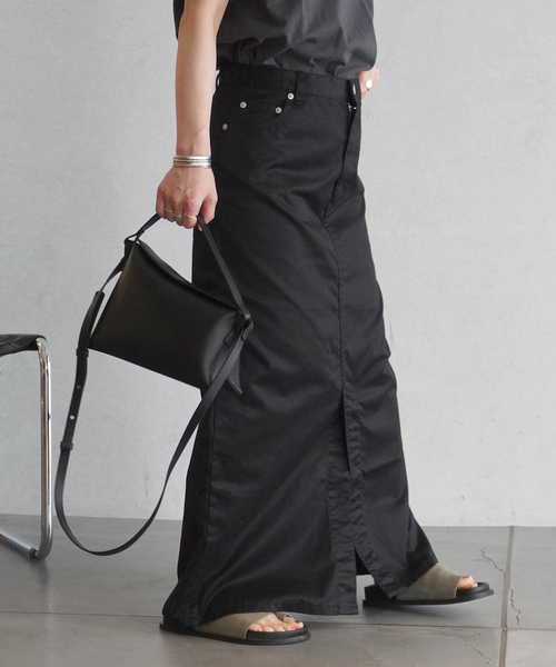 AP STUDIO（エーピーストゥディオ）の「ハイカウントスカート（スカート・レディース・ブラック・40/38/36/34）」の16枚目の写真