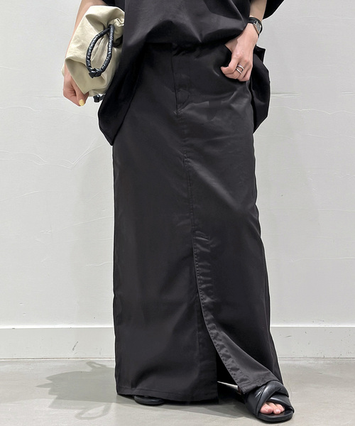 AP STUDIO（エーピーストゥディオ）の「ハイカウントスカート（スカート・レディース・ブラック・40/38/36/34）」の9枚目の写真