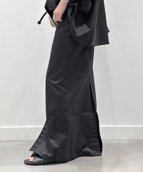 AP STUDIO（エーピーストゥディオ）の「ハイカウントスカート（スカート・レディース・ブラック・40/38/36/34）」の10枚目の写真