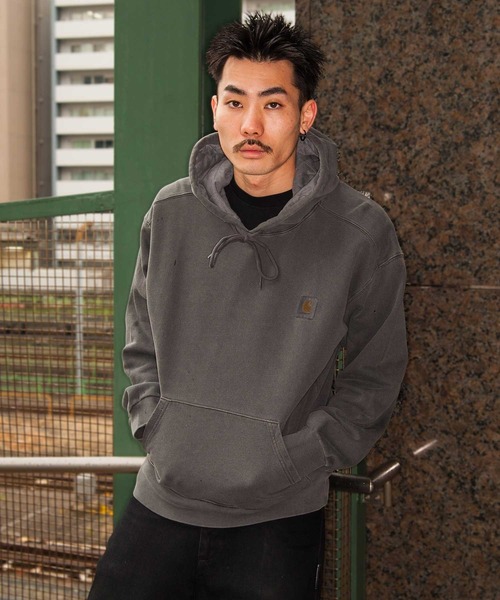 スウェット・トレーナー Carhartt Hooded Nelson Jacket (52616) Carhartt パーカー CARHARTT HOODED NELSON SWEATSHIRT