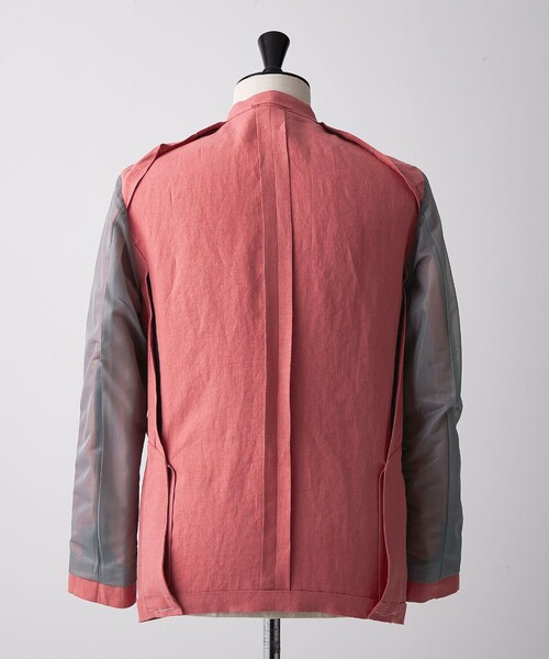 UNITED ARROWS（ユナイテッドアローズ）の「LIBECO ノッチドラペル シングル 2ボタン ジャケット（テーラードジャケット・メンズ・ブラック/ブラウン/ピンク/ネイビー・44/46/48/50）」の18枚目の写真