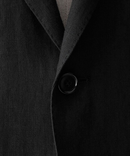 UNITED ARROWS（ユナイテッドアローズ）の「LIBECO ノッチドラペル シングル 2ボタン ジャケット（テーラードジャケット・メンズ・ブラック/ブラウン/ピンク/ネイビー・44/46/48/50）」の13枚目の写真