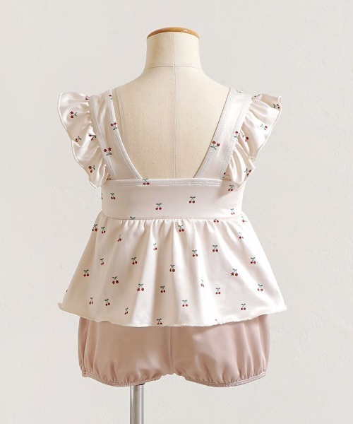 10mois（ディモワ）の「【10mois(ディモワ)】スイムウェア 85cm・95cm・105cm（水着・キッズ・アイボリー/ピンク・105cm/95cm/85cm）」の11枚目の写真