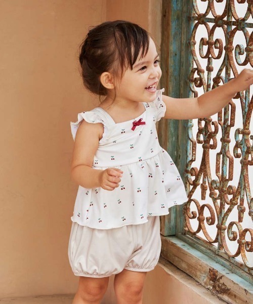 10mois（ディモワ）の「【10mois(ディモワ)】スイムウェア 85cm・95cm・105cm（水着・キッズ・アイボリー/ピンク・105cm/95cm/85cm）」の16枚目の写真