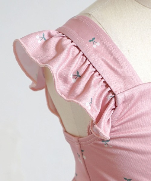 10mois（ディモワ）の「【10mois(ディモワ)】スイムウェア 85cm・95cm・105cm（水着・キッズ・アイボリー/ピンク・105cm/95cm/85cm）」の5枚目の写真