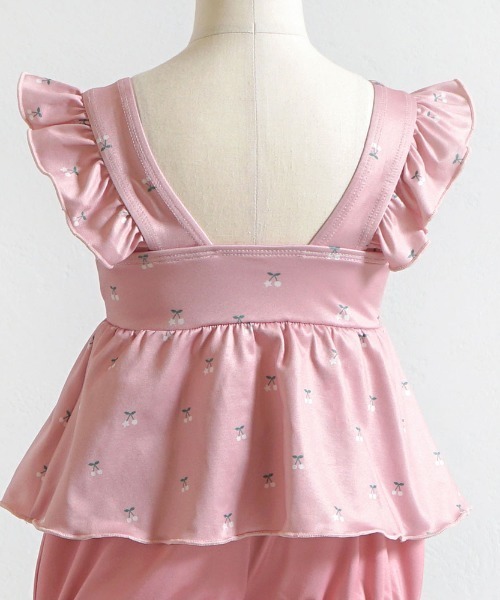 10mois（ディモワ）の「【10mois(ディモワ)】スイムウェア 85cm・95cm・105cm（水着・キッズ・アイボリー/ピンク・105cm/95cm/85cm）」の6枚目の写真