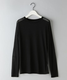 e/rm | 【e/rm】シアーリブトップス(Tシャツ/カットソー)