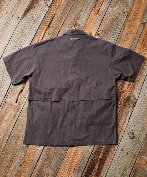 Jonas Claesson（ジョナスクレアッソン）の「JONAS CLAESSON/ジョナスクレアッソン Trip Shirts/トリップ シャツ/オープンカラー/リラックスフィット（シャツ/ブラウス・メンズ・オフホワイト/ブラック/オリーブ・MEDIUM/LARGE）」の11枚目の写真