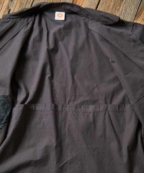 Jonas Claesson（ジョナスクレアッソン）の「JONAS CLAESSON/ジョナスクレアッソン Trip Shirts/トリップ シャツ/オープンカラー/リラックスフィット（シャツ/ブラウス・メンズ・オフホワイト/ブラック/オリーブ・MEDIUM/LARGE）」の14枚目の写真