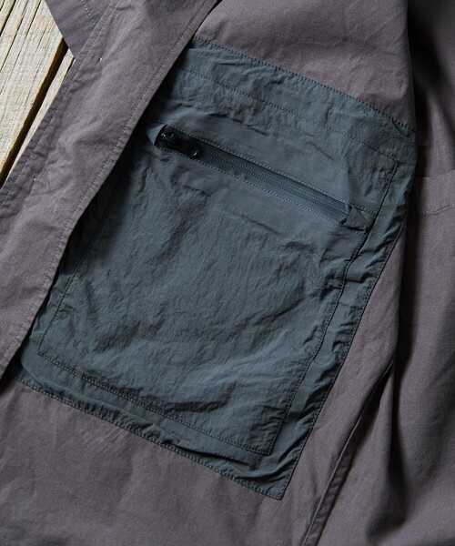 Jonas Claesson（ジョナスクレアッソン）の「JONAS CLAESSON/ジョナスクレアッソン Trip Shirts/トリップ シャツ/オープンカラー/リラックスフィット（シャツ/ブラウス・メンズ・オフホワイト/ブラック/オリーブ・MEDIUM/LARGE）」の15枚目の写真