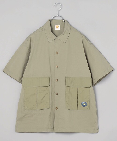 Jonas Claesson（ジョナスクレアッソン）の「JONAS CLAESSON/ジョナスクレアッソン Trip Shirts/トリップ シャツ/オープンカラー/リラックスフィット（シャツ/ブラウス・メンズ・オフホワイト/ブラック/オリーブ・MEDIUM/LARGE）」の17枚目の写真