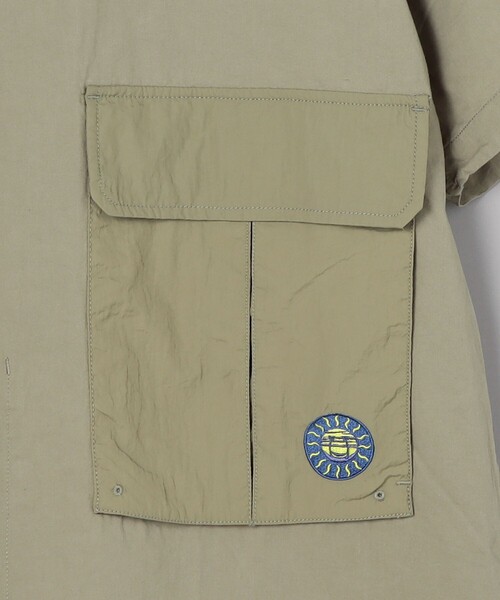 Jonas Claesson（ジョナスクレアッソン）の「JONAS CLAESSON/ジョナスクレアッソン Trip Shirts/トリップ シャツ/オープンカラー/リラックスフィット（シャツ/ブラウス・メンズ・オフホワイト/ブラック/オリーブ・MEDIUM/LARGE）」の20枚目の写真