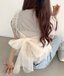 【販売停止】Tシャツ×チュールキャミセット