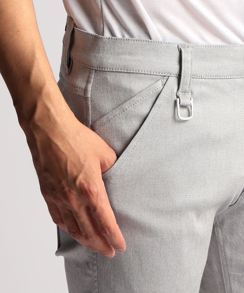 NICOLE CLUB FOR MEN(ニコルクラブフォーメン)の「ガムストレッチブラッシュパターン デザインパンツ(その他パンツ・メンズ・オフホワイト/ブラック/チャコール・SMALL/MEDIUM/LARGE/X-LARGE)」の11枚目の写真