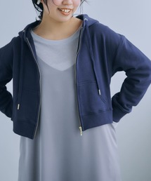 COHINA（コヒナ）の「ジップアップちびパーカー【低身長・小柄女性】（パーカー）」