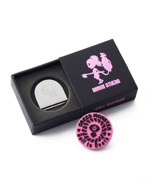 【セール】【GREED MONSTER:グリードモンスター】ANNON ATHERA Reversible MARKER/ゴルフリバーシブルマーカー（ゴルフグッズ）｜GREED MONSTER（グリードモンスター）