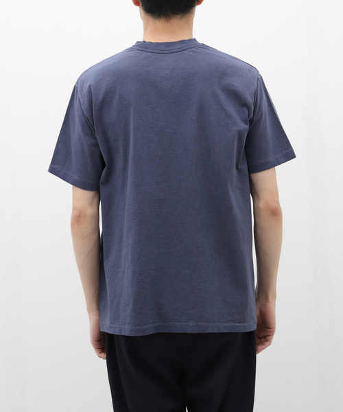 KURO(クロ)の「KURO for FOLL T-SHIRT NAVY(Tシャツ/カットソー・メンズ・アイボリー・SMALL/MEDIUM/LARGE)」の11枚目の写真