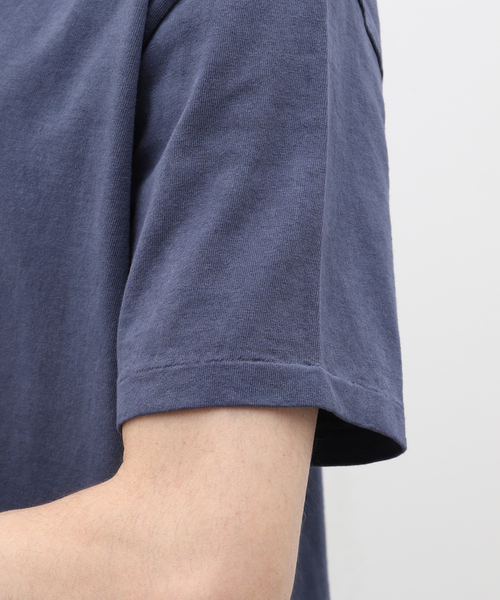 KURO(クロ)の「KURO for FOLL T-SHIRT NAVY(Tシャツ/カットソー・メンズ・アイボリー・SMALL/MEDIUM/LARGE)」の7枚目の写真