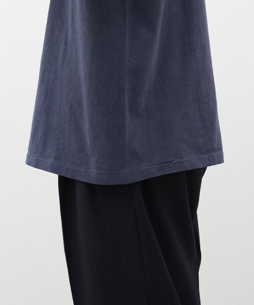 KURO(クロ)の「KURO for FOLL T-SHIRT NAVY(Tシャツ/カットソー・メンズ・アイボリー・SMALL/MEDIUM/LARGE)」の5枚目の写真